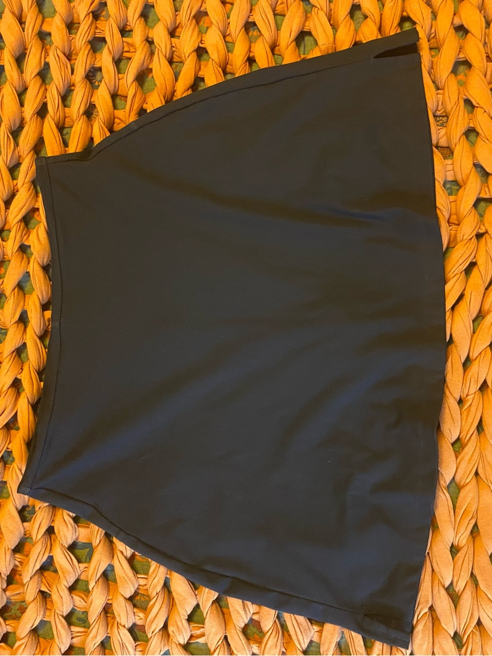 Girlfriend Collective Black Mini Skort